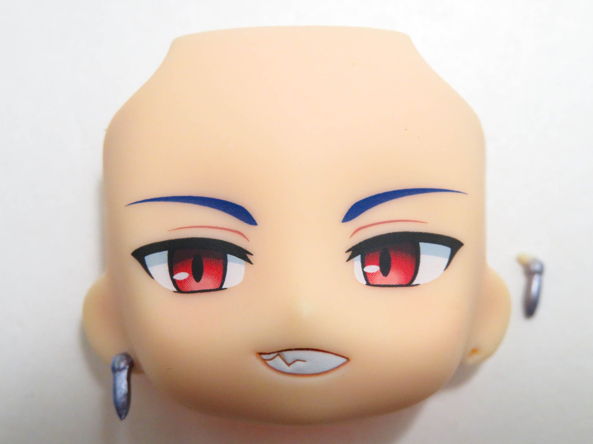 ※2(A−ランク)ねんどろいどどーる ランサー 顔パーツ 笑顔