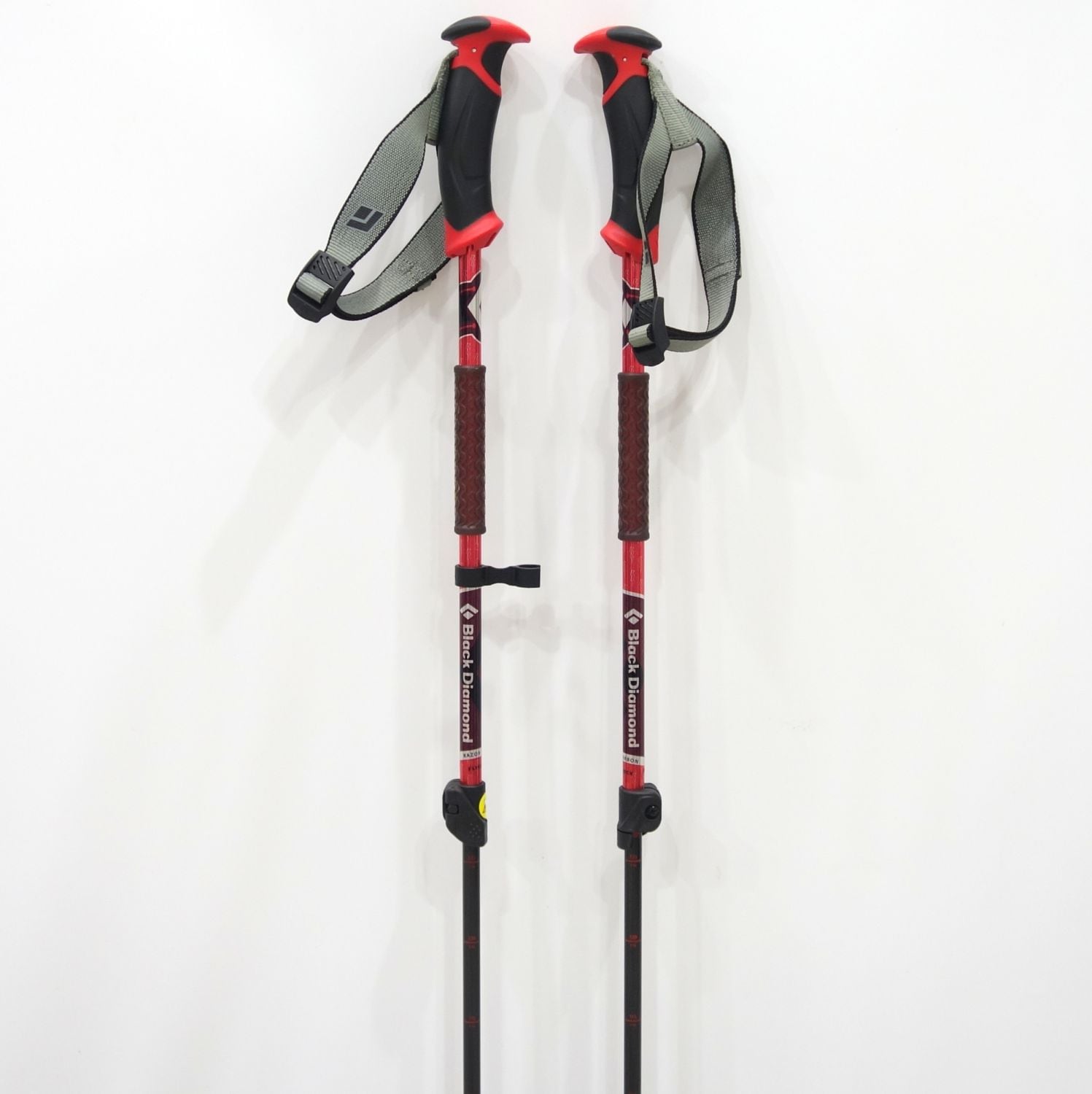 美品 ブラックダイヤモンド Black Diamond スキー ポール レーザー