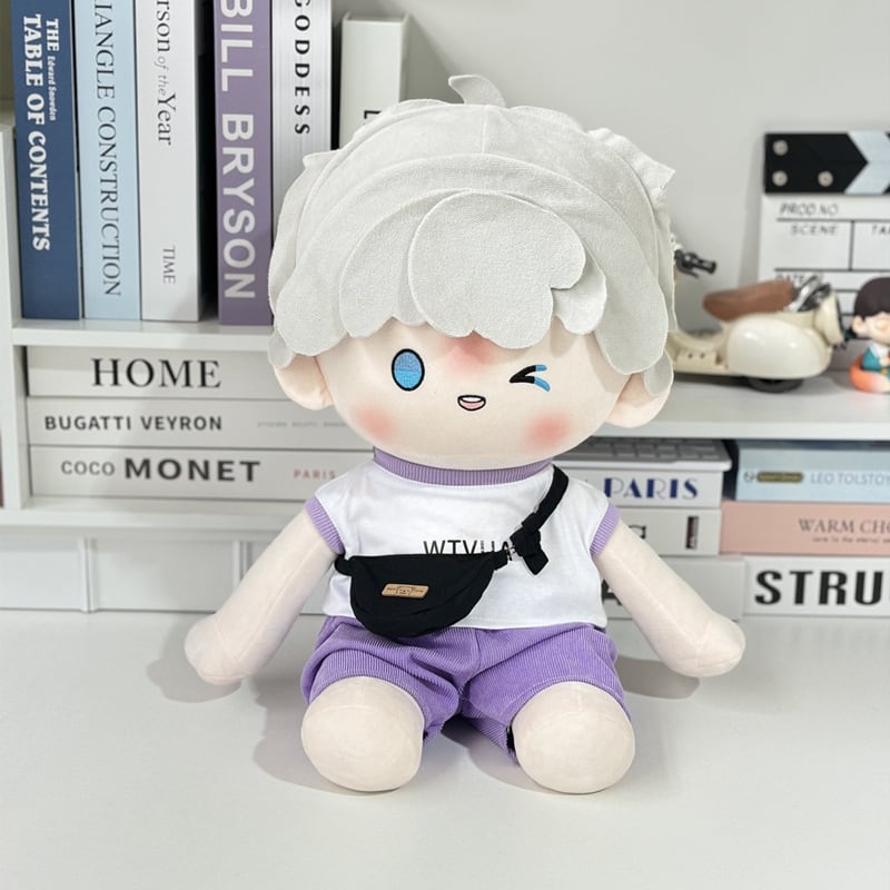 40cmぬいぐるみ用 カジュアル スポーツ トップス+パンツ+バッグ 着せ