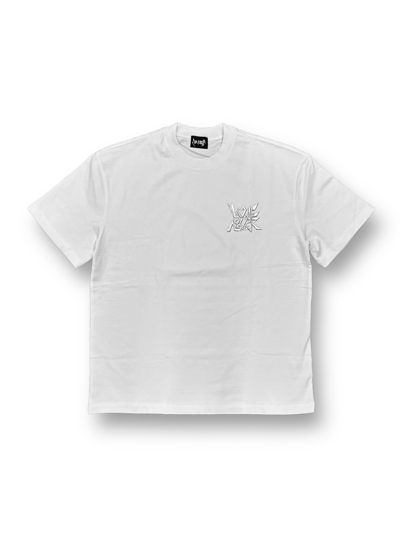 【LOVE KILLER】metallic logo T-shirt (2color)