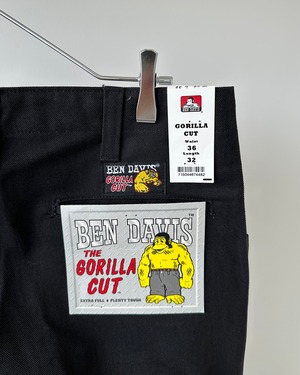 -BEN DAVIS- Vintage 90s W36×L32 Gorilla cut Dead stock