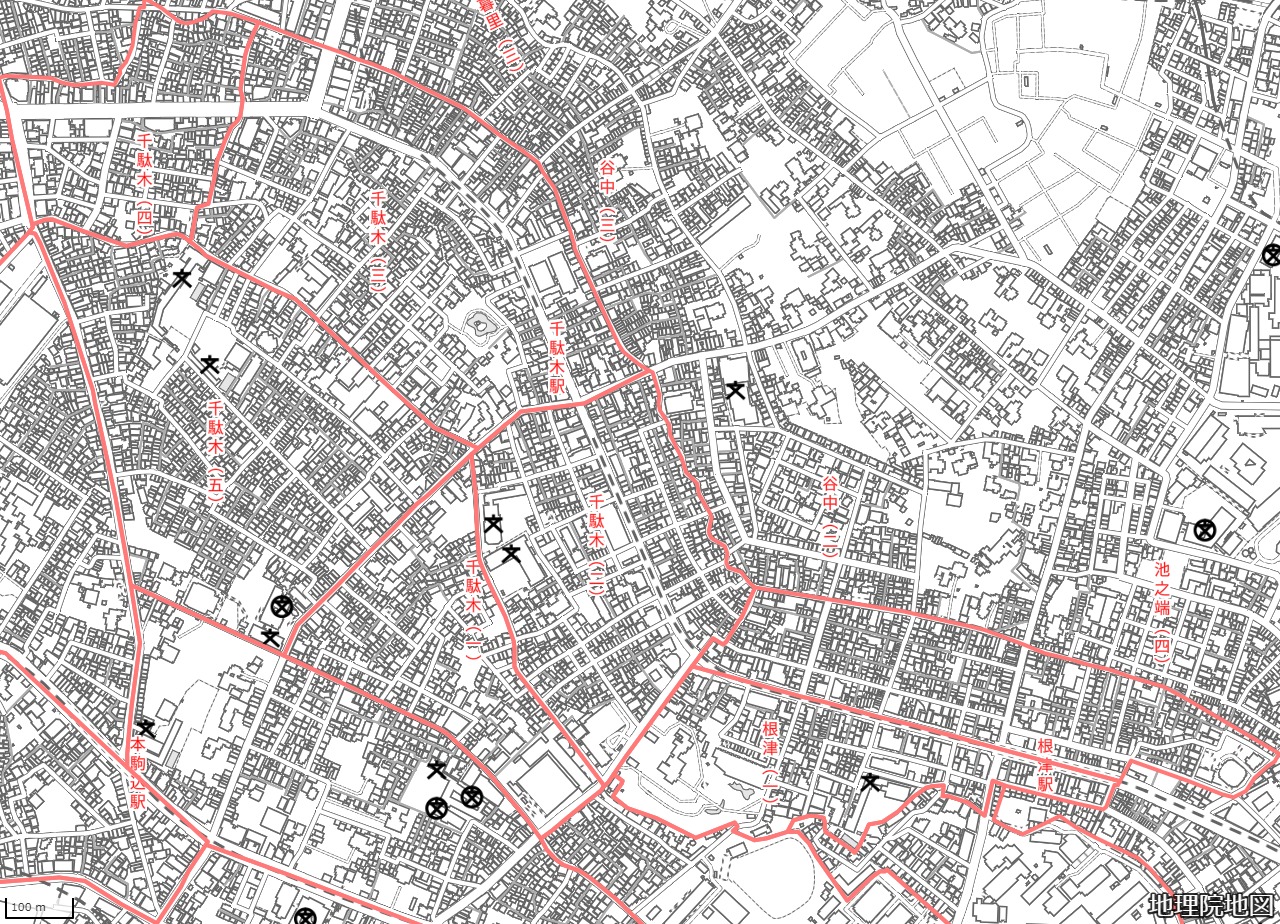 文京区千駄木　〒1130022｜文京区根津　〒1130031｜ポスティングバッグ - Remap -