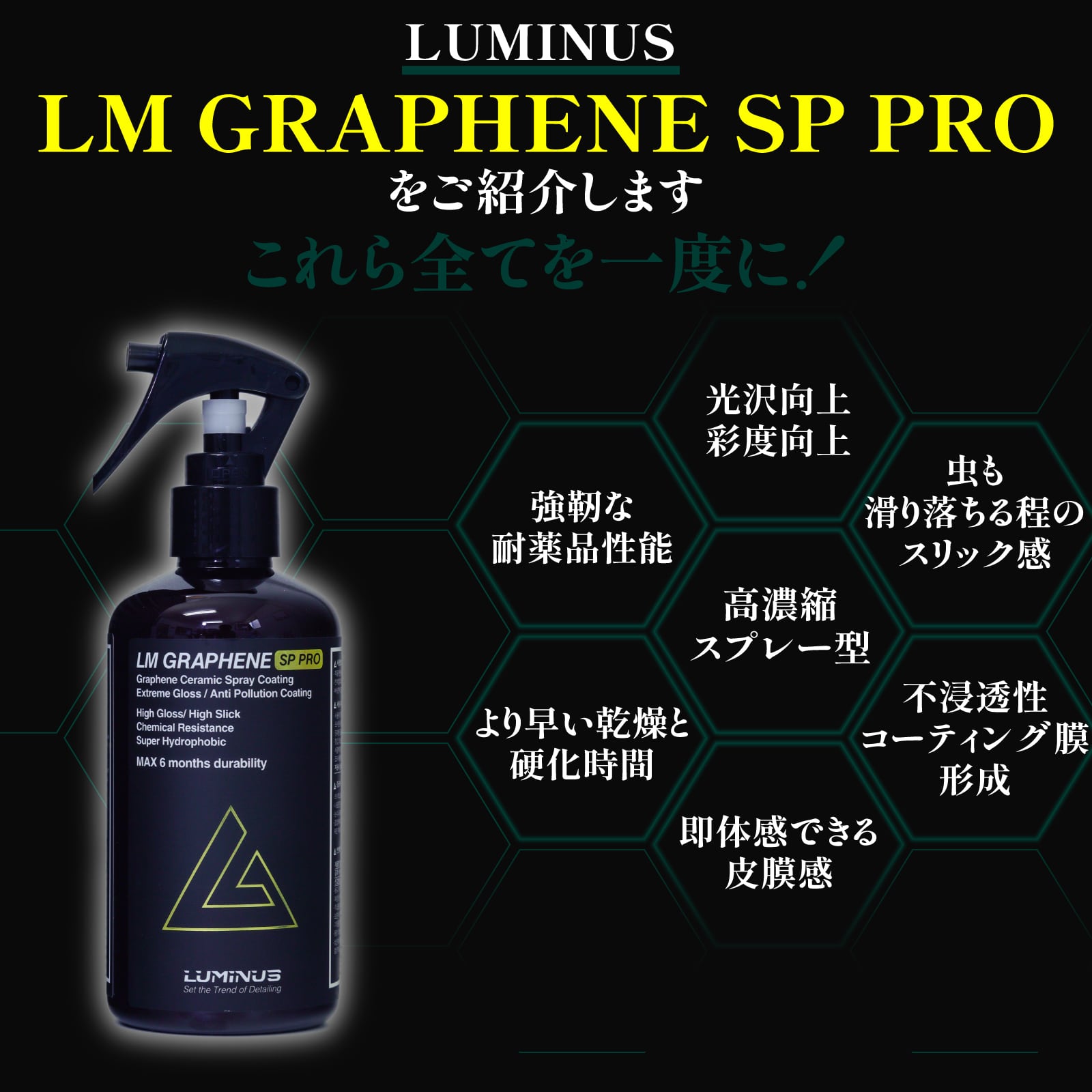 LM GRAPHENE SP PRO LMグラフェン プロ  LUMINUSメンテナンス用品