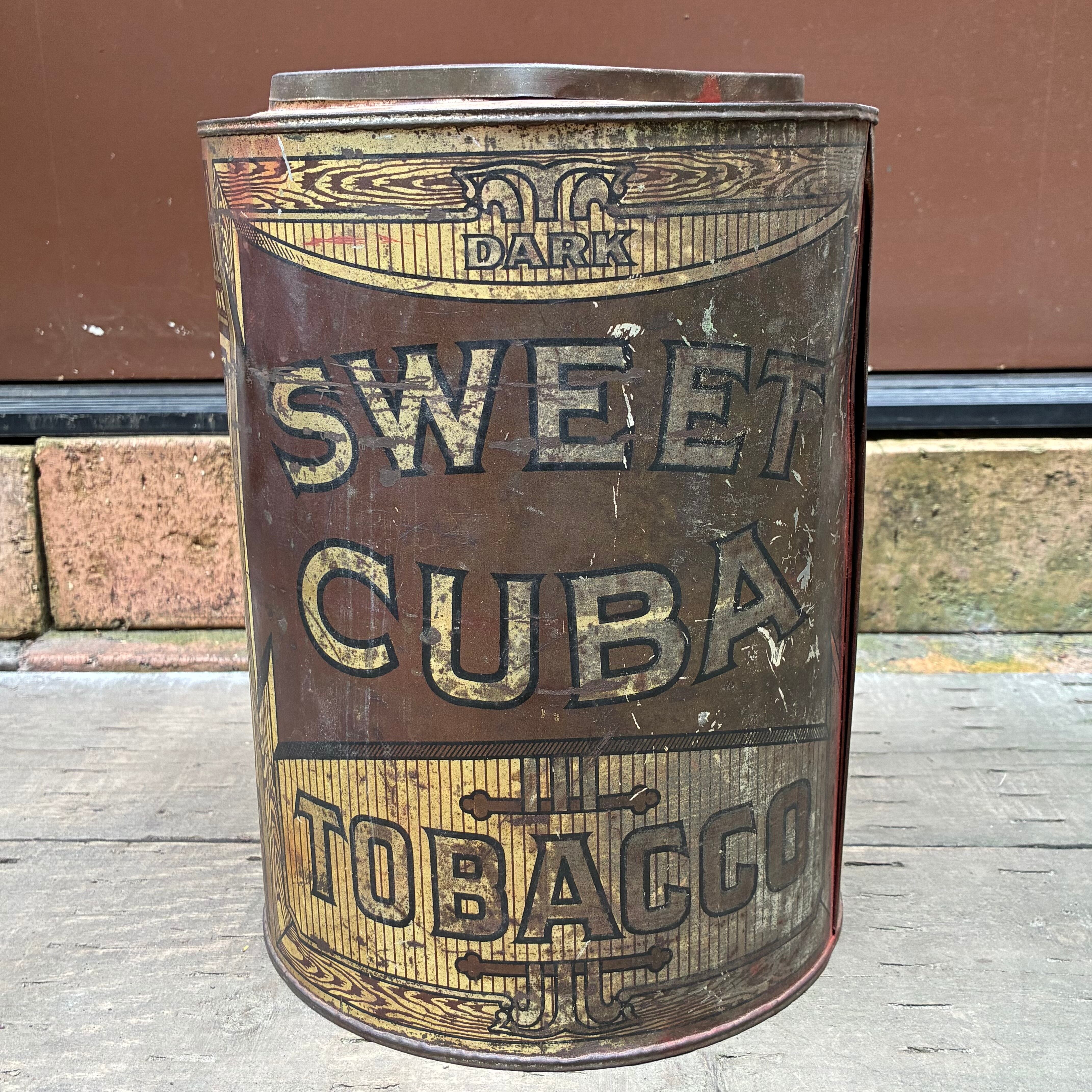 1900's〜1920'sSweet Cuba タバコ缶 T-12 | CANDY STORE ROCK
