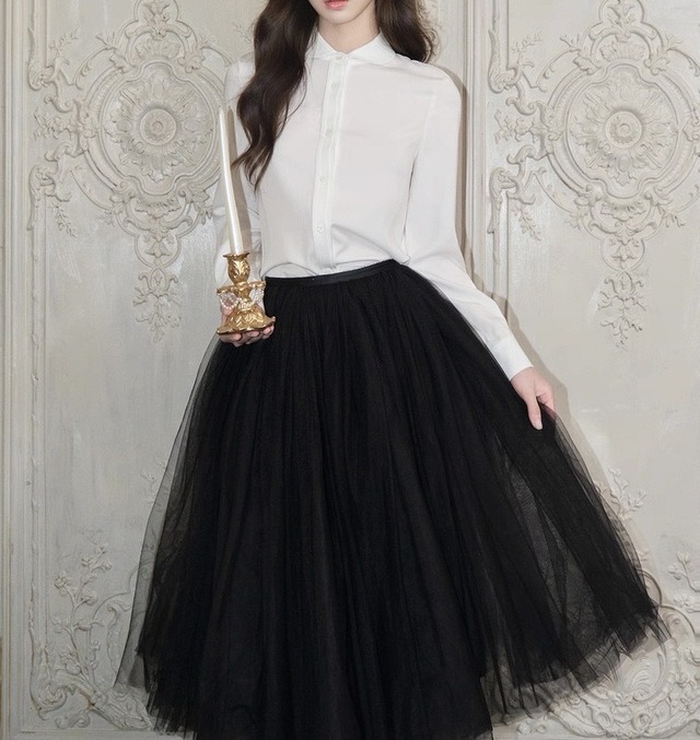 Airy Voluminous Tulleskirt