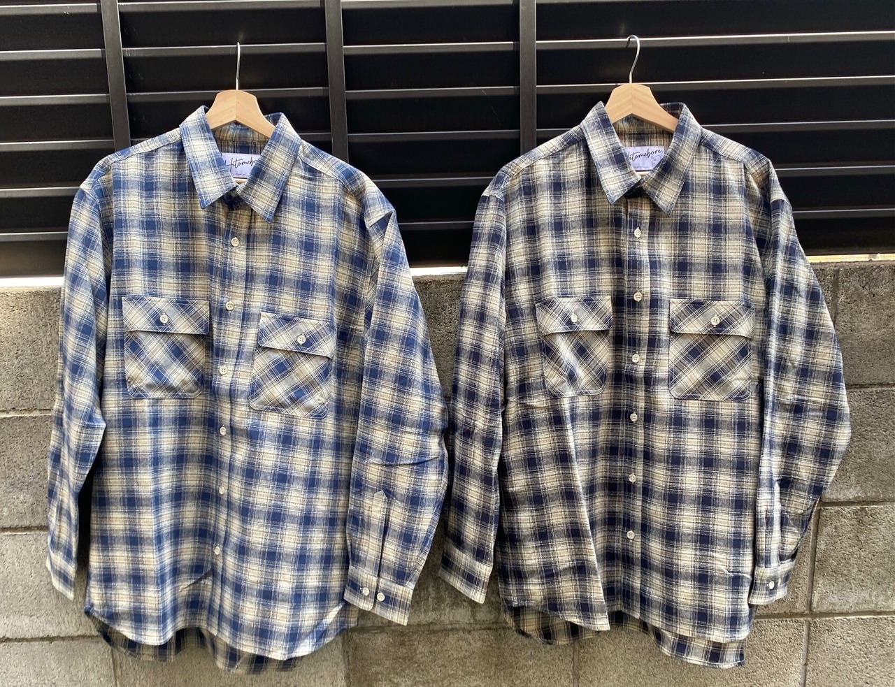 OMBRE L/S SHIRTS NAVY