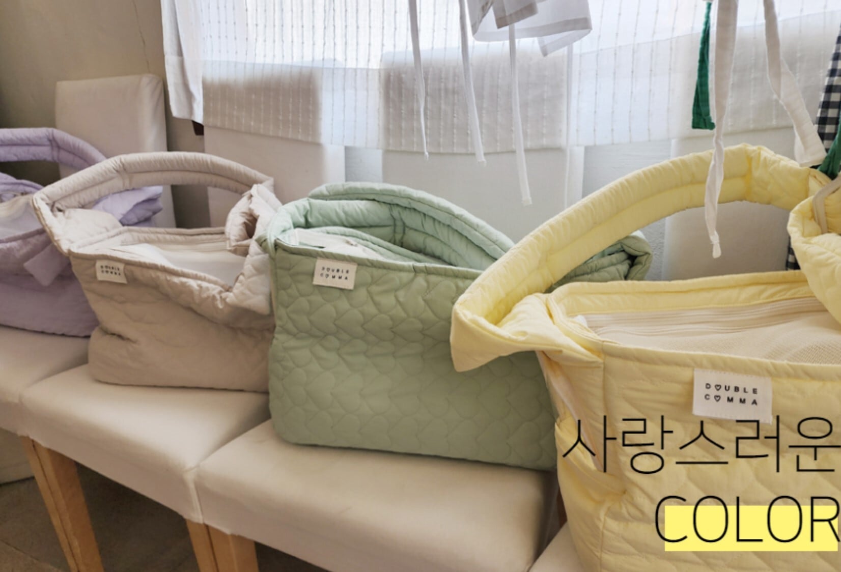 S/即納【DOUBLE COMMA】Heart Bag《4Color》 | haneulpet