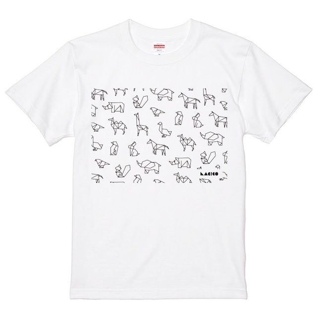 LACICO 折り紙Tシャツ (ホワイト)