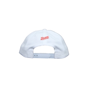 b"LA"zz Unstructured 5-Panel Snapback [WHITE x BLUEGRAY]