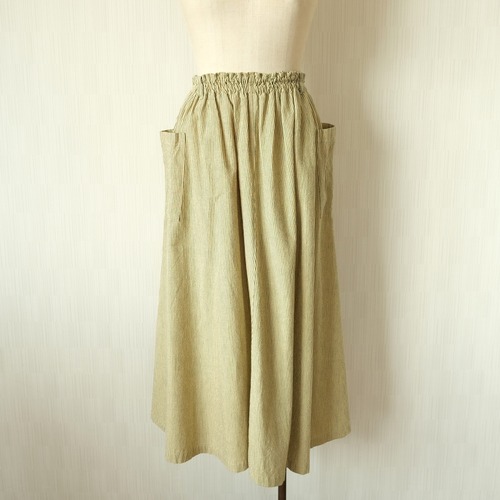 ギャザースカート