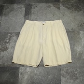 BOHIO linen 2tuck slacks shorts