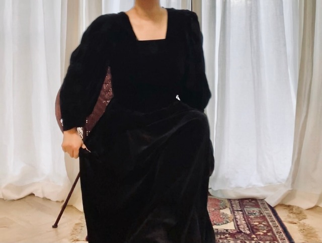 Austlian Velvet Dress