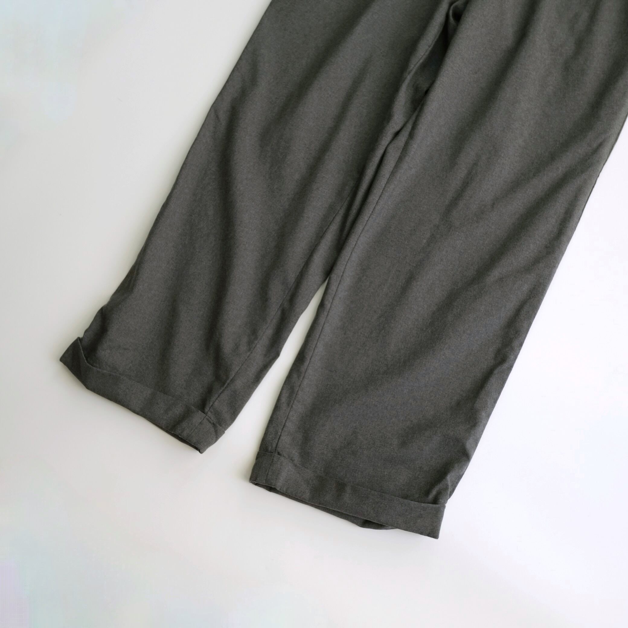 LAUREN RALPH LAUREN】90's Two tuck Slacks Gray 34×30 | RE:FOUND