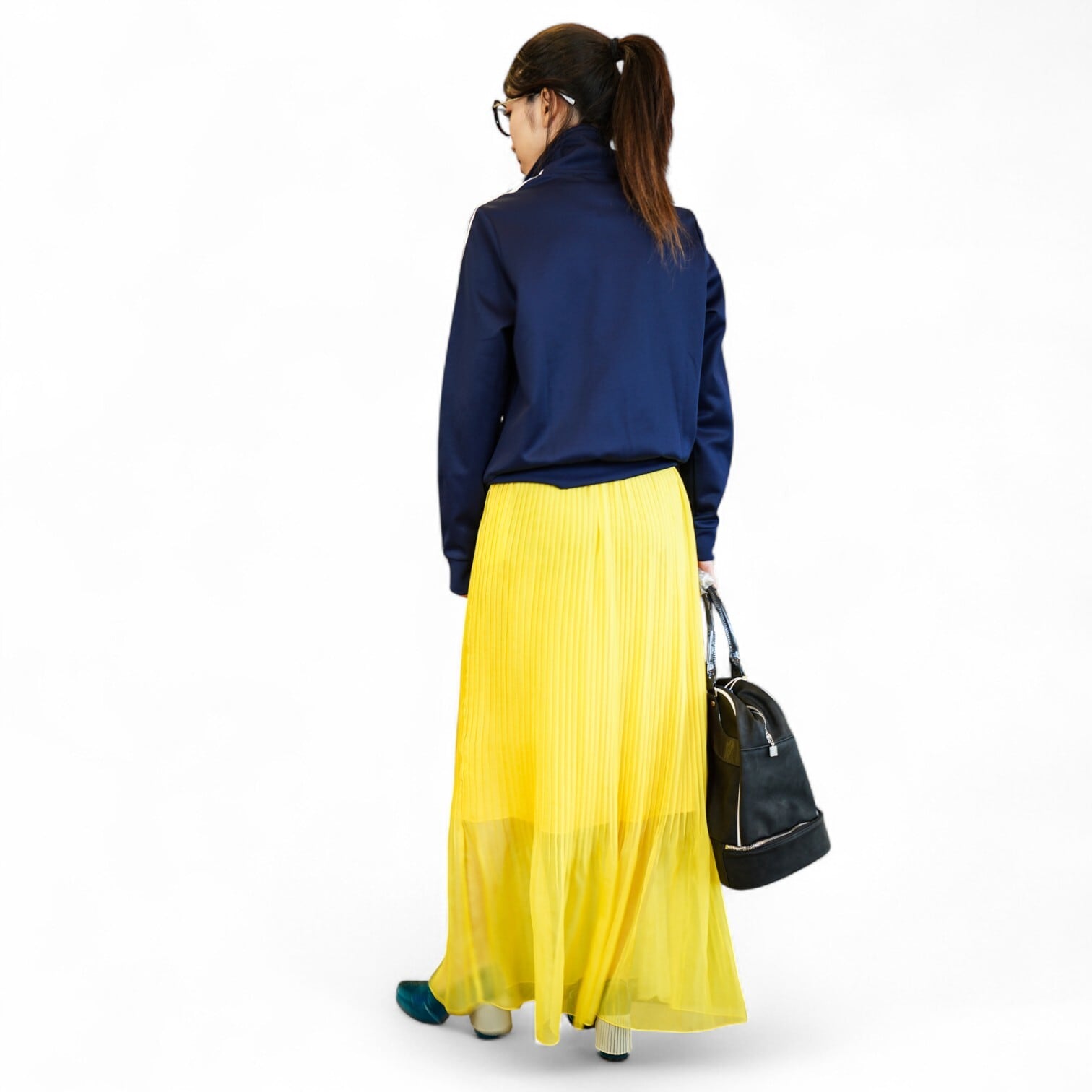 adidas × Sporty&Rich ハーフジップ Mサイズ相当 adidas アディダス sporty&rich ハーフジップ スリーストライプ