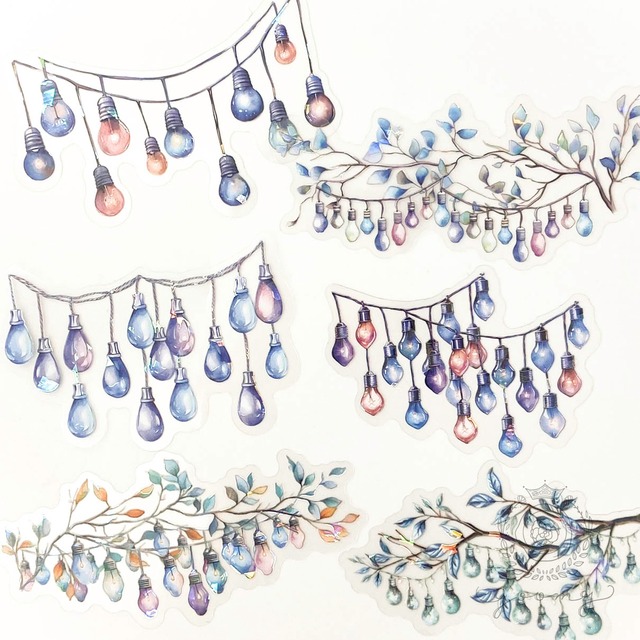 フレークシール Under romantic lighting3 <S753>