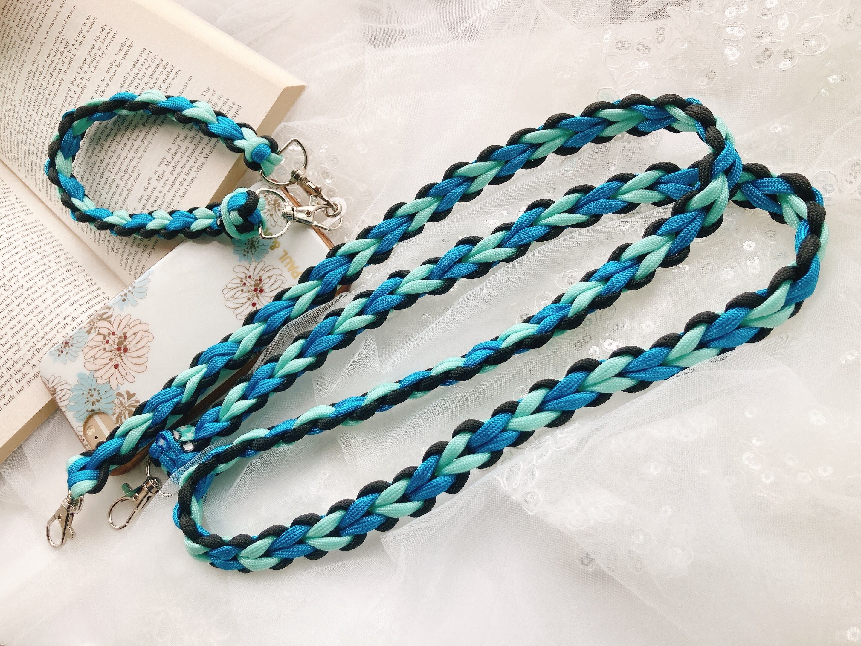 スマホショルダー パラコード バンジーストラップ 携帯ストラップ