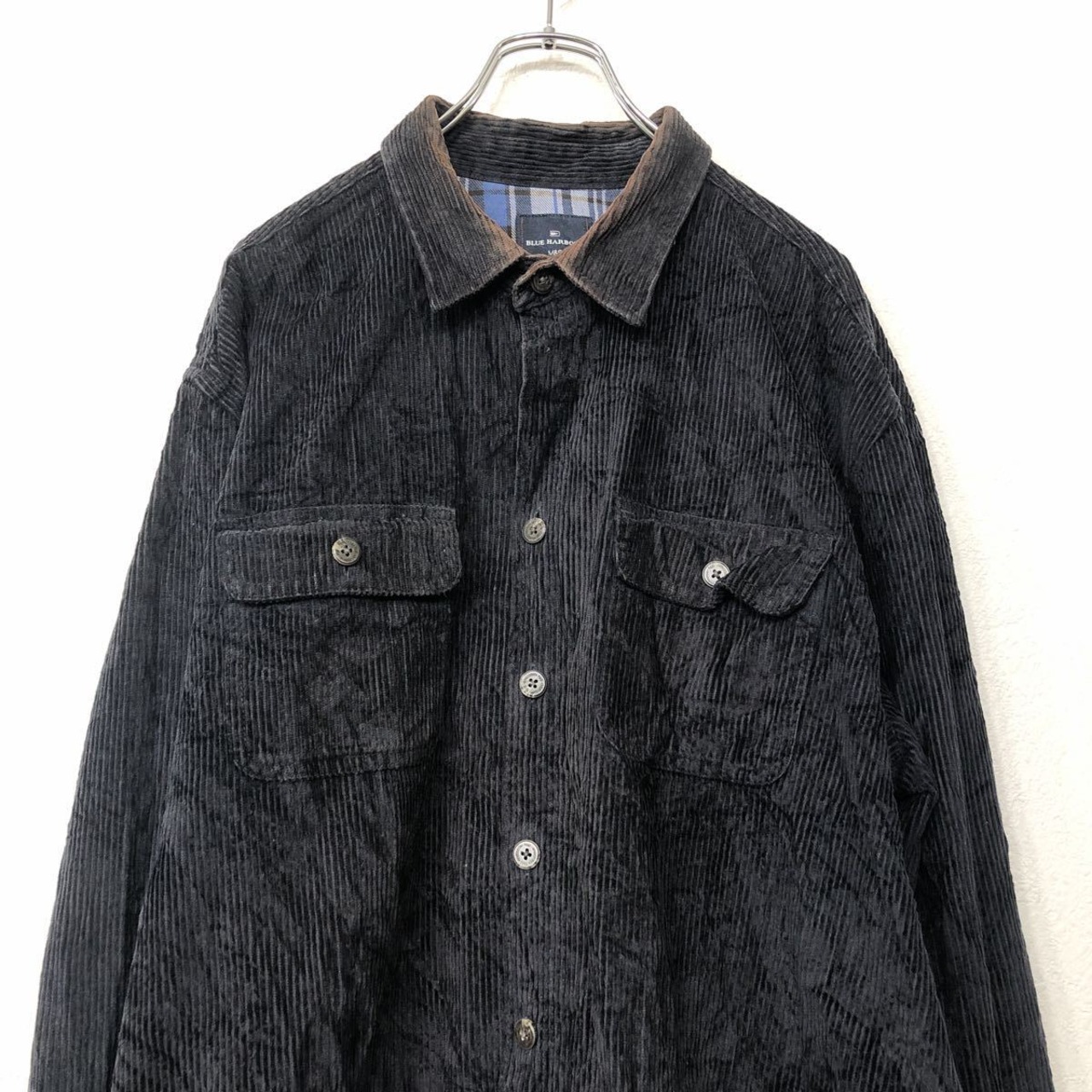 BLUE HARBOUR M&S コーデュロイシャツジャケット XXLサイズ ビッグ 