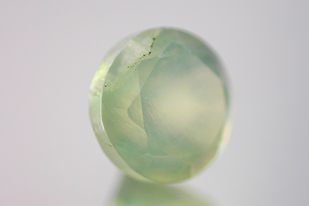 【原石セット】プレナイト　1.36ct/4.74ct　[D6-197]
