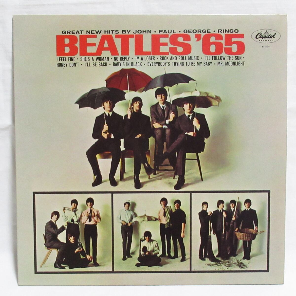 THE　ROCK　BEATLES'65【LP　US盤】　BEATLES　ビートルズ　ECHOES