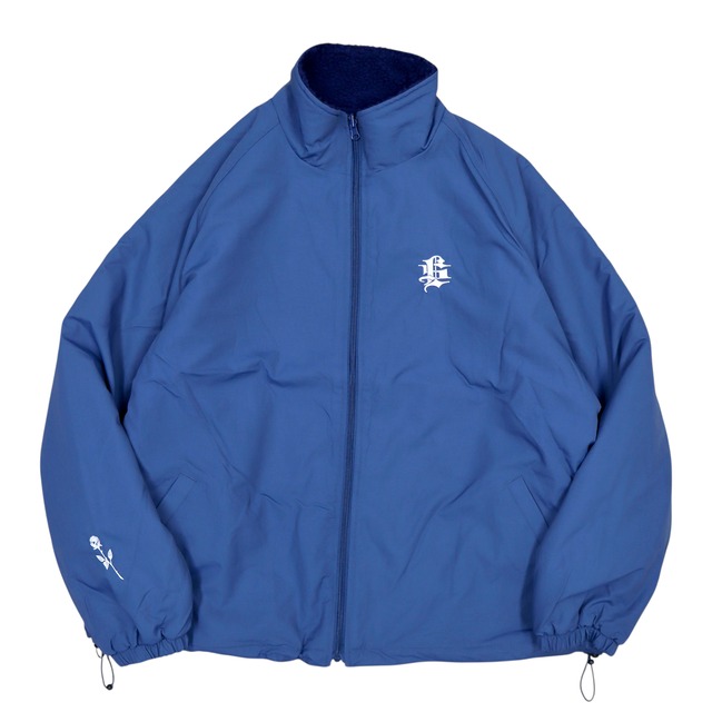 SLINK(スリンク) "SL Logo Reversible Boa Jacket"(I.BLU)