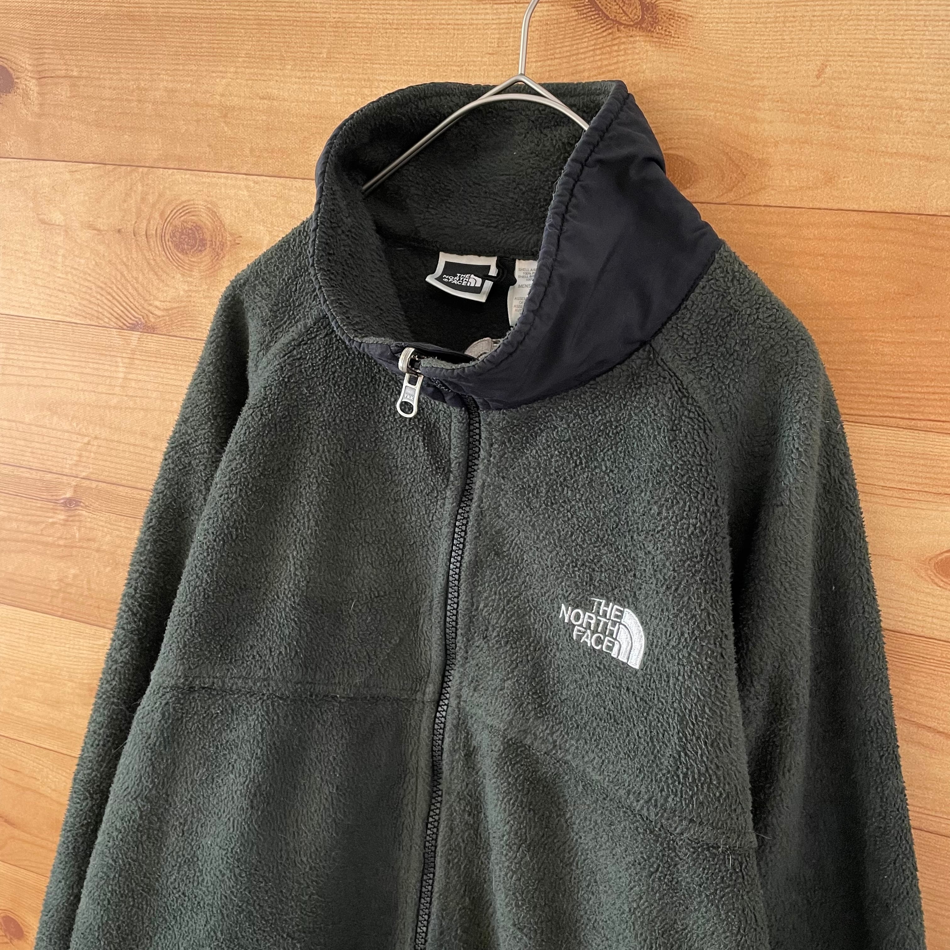 廃盤ノースフェイスボアフリースジャケットメンズカーキTHE NORTH FACE