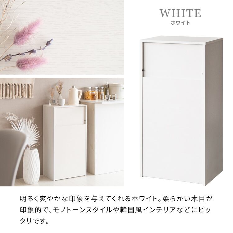 キャスター付き ゴミ箱 45L ごみ箱 ダストボックス | FIGARO