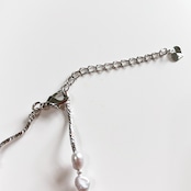 使い方たくさん！淡水グレーパール ステーション  ロングネックレス ne1108