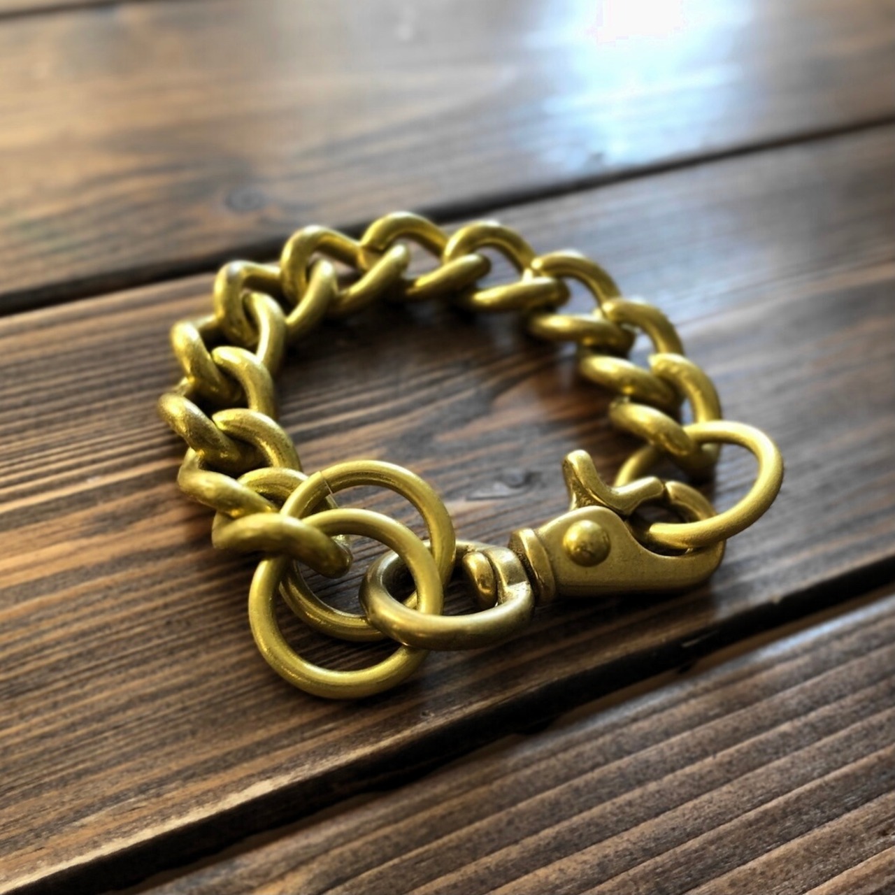 【Heavy Bracelet Brass】