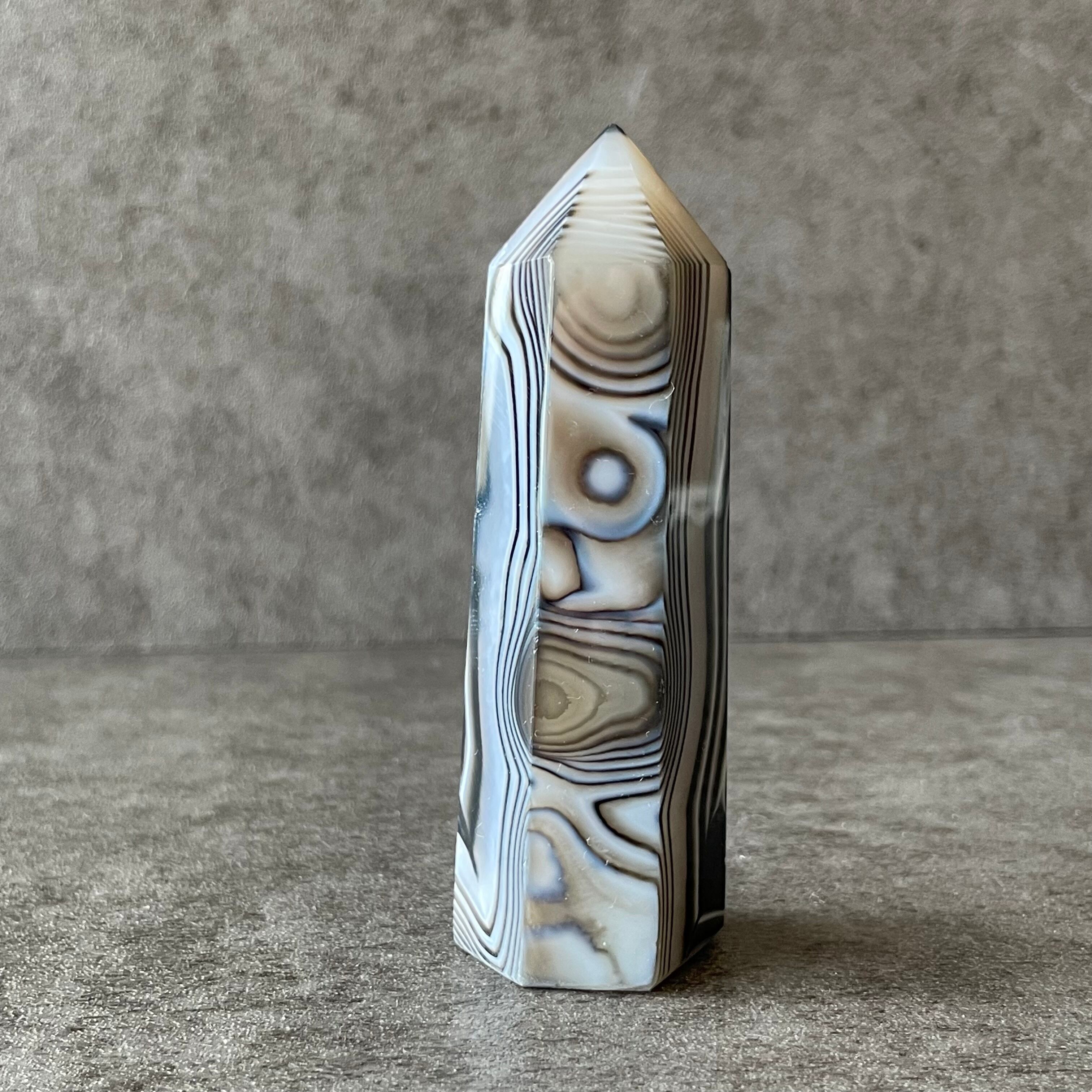 Black Sardonyx ブラックサードニクス|tower ポイント タワー②|天然石 パワーストーン 鉱物 gem stone