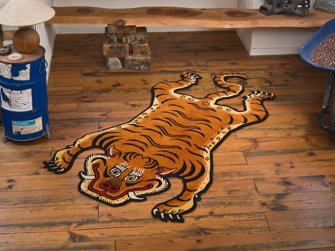 Tibetan Tiger Rug 《Lサイズ•プレミアムウール362》チベタンタイガー