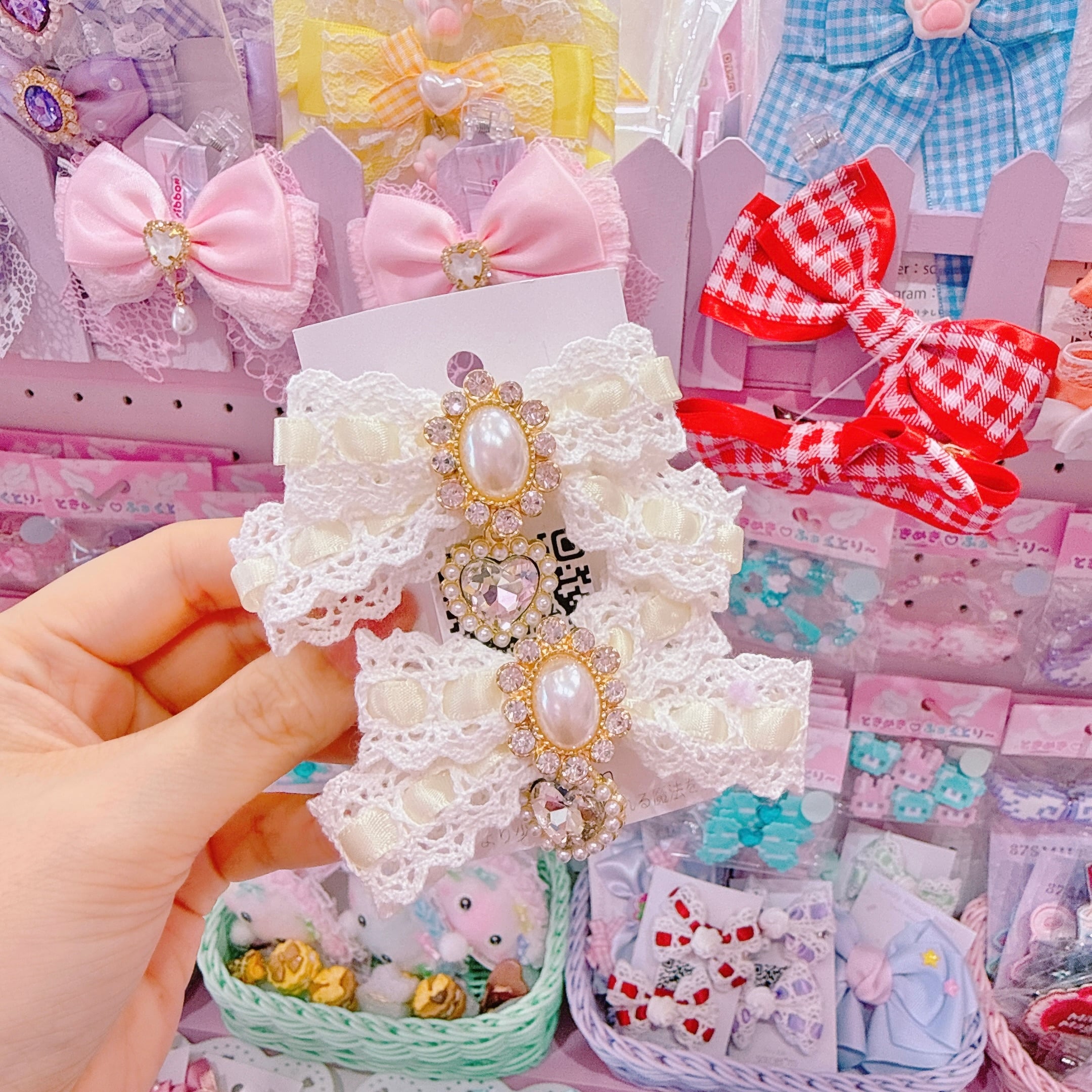 【E10】10-30ツインヘアクリップ