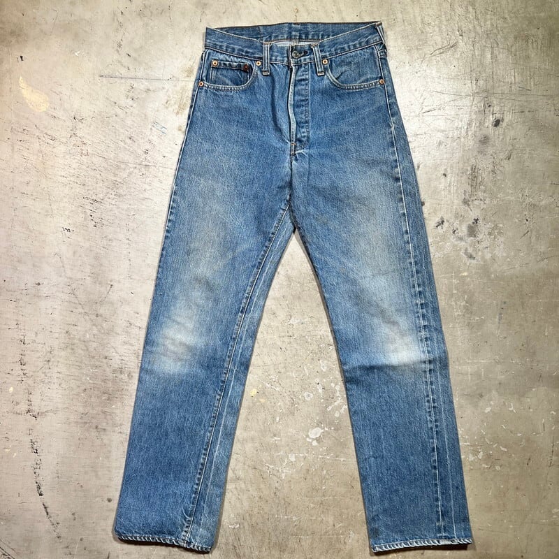 ウエスト平置き約40cmLevi's 501 66 前期 ビンテージ 501 赤耳 small e