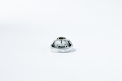 R-075 K10 ラピスラズリ付き Brick ring【Signet】
