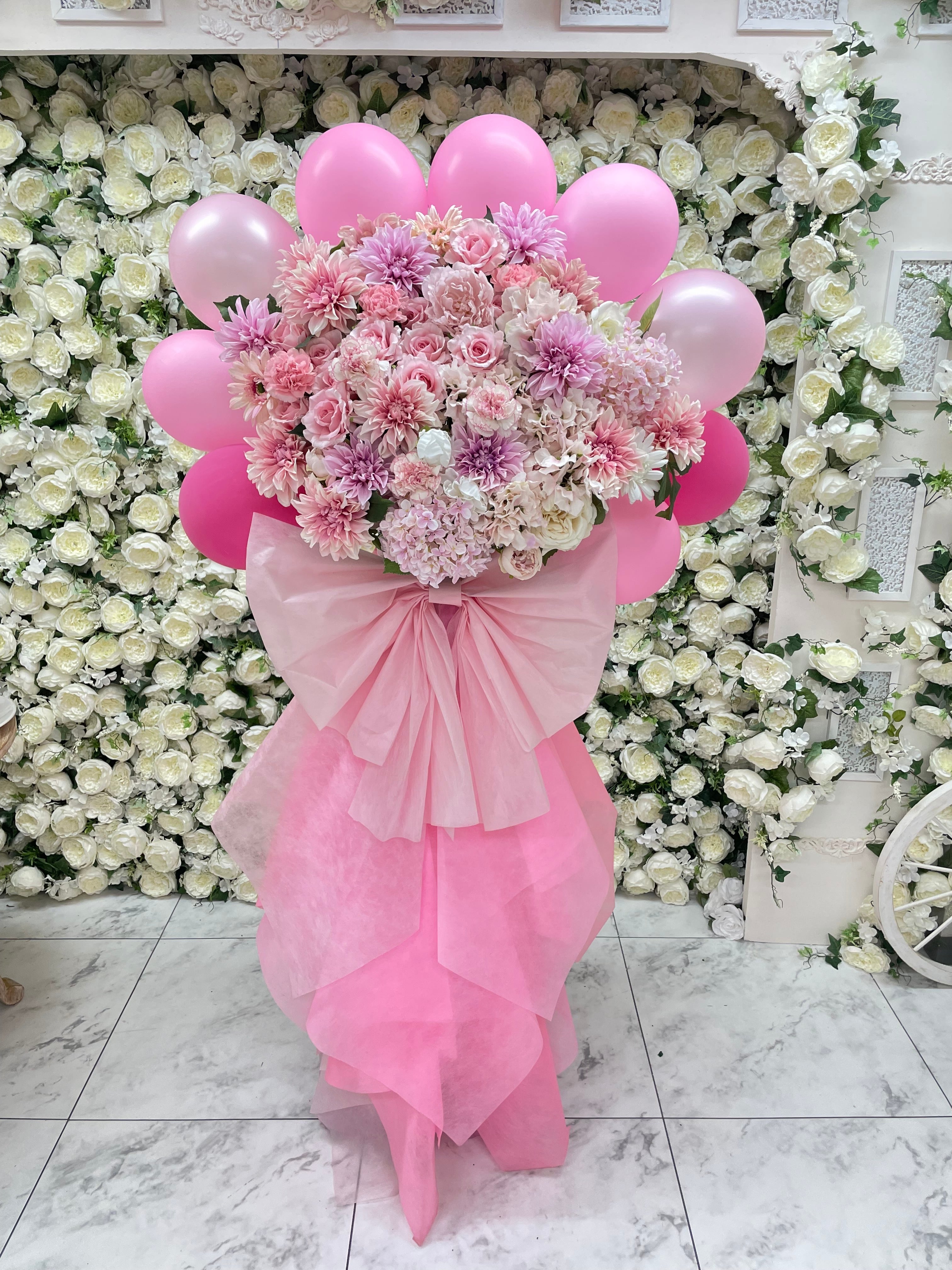 フラスタ【バルーン装飾付き】 | nanaflowers