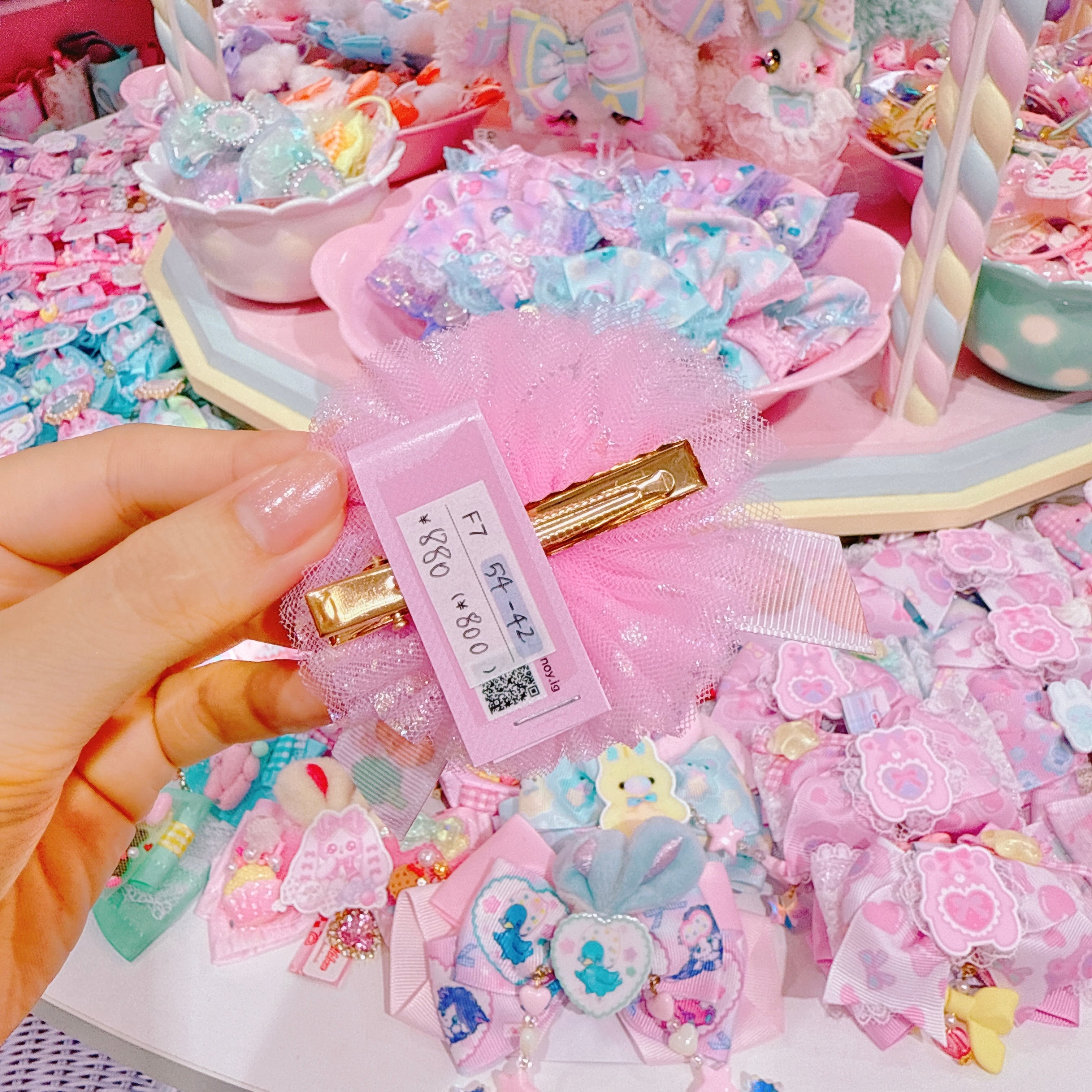 【F7】54-42ヘアクリップ