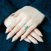 Karen silver ring