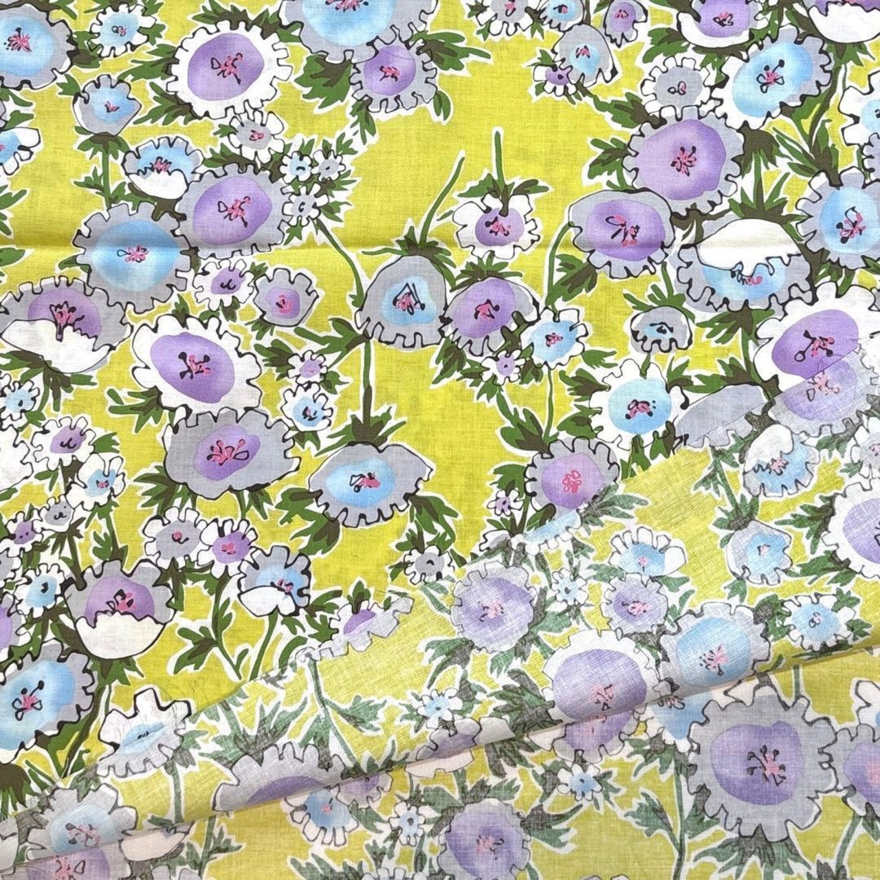 Cdr496◆50cm◆S◆綿100%ブロード生地◆花柄