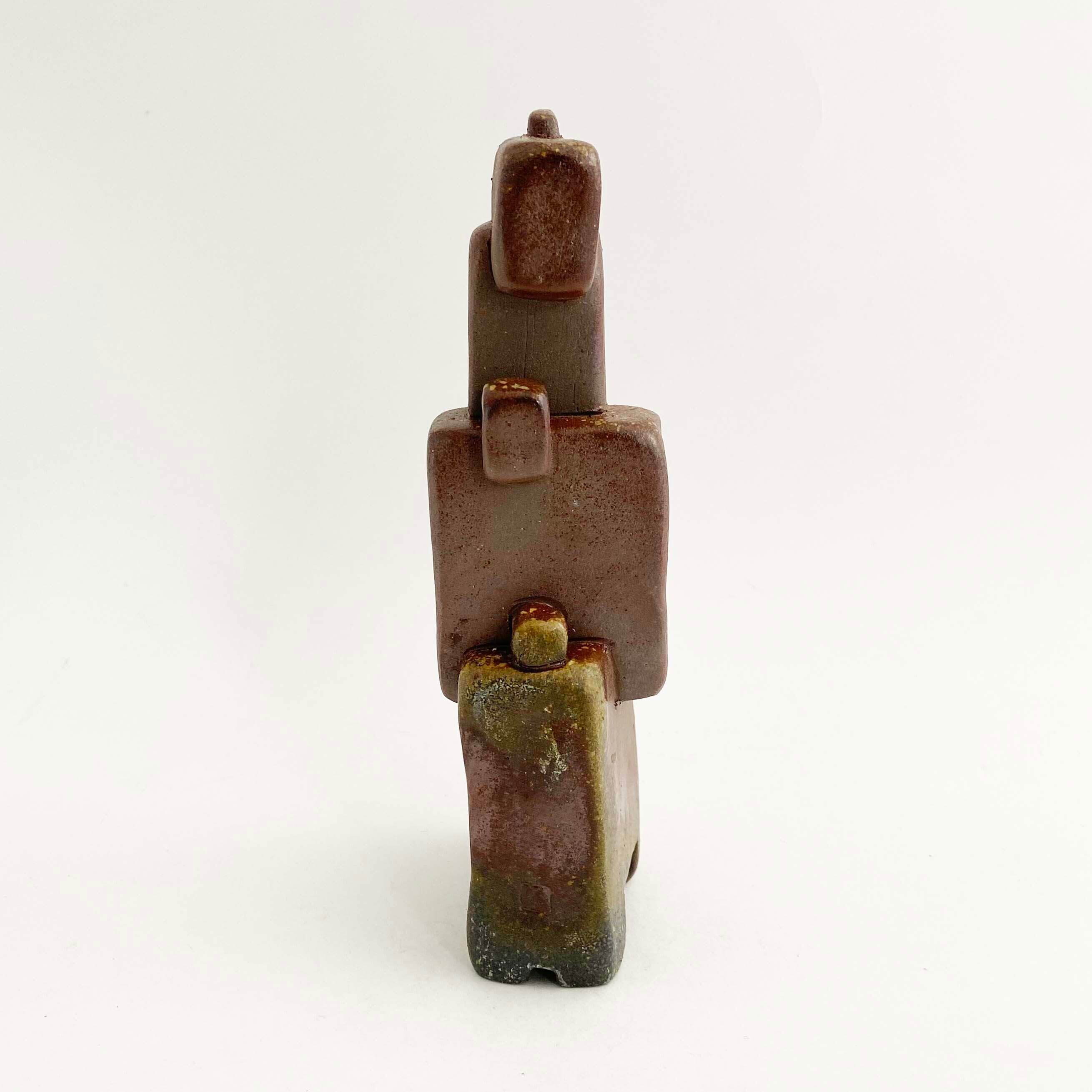 陶器のこけし陶片子（とうへんし）松島朝義作　No.10