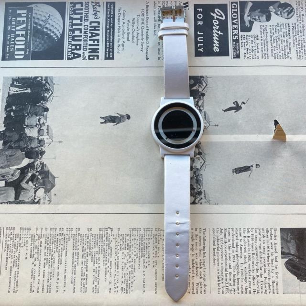 TOPANGA Accessory　モノクロビッグドットウォッチ　全2色