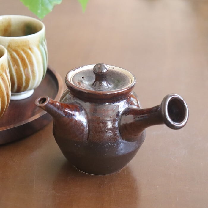益子焼 えのきだ窯 急須 Mashiko-yaki Tea pot #268-5