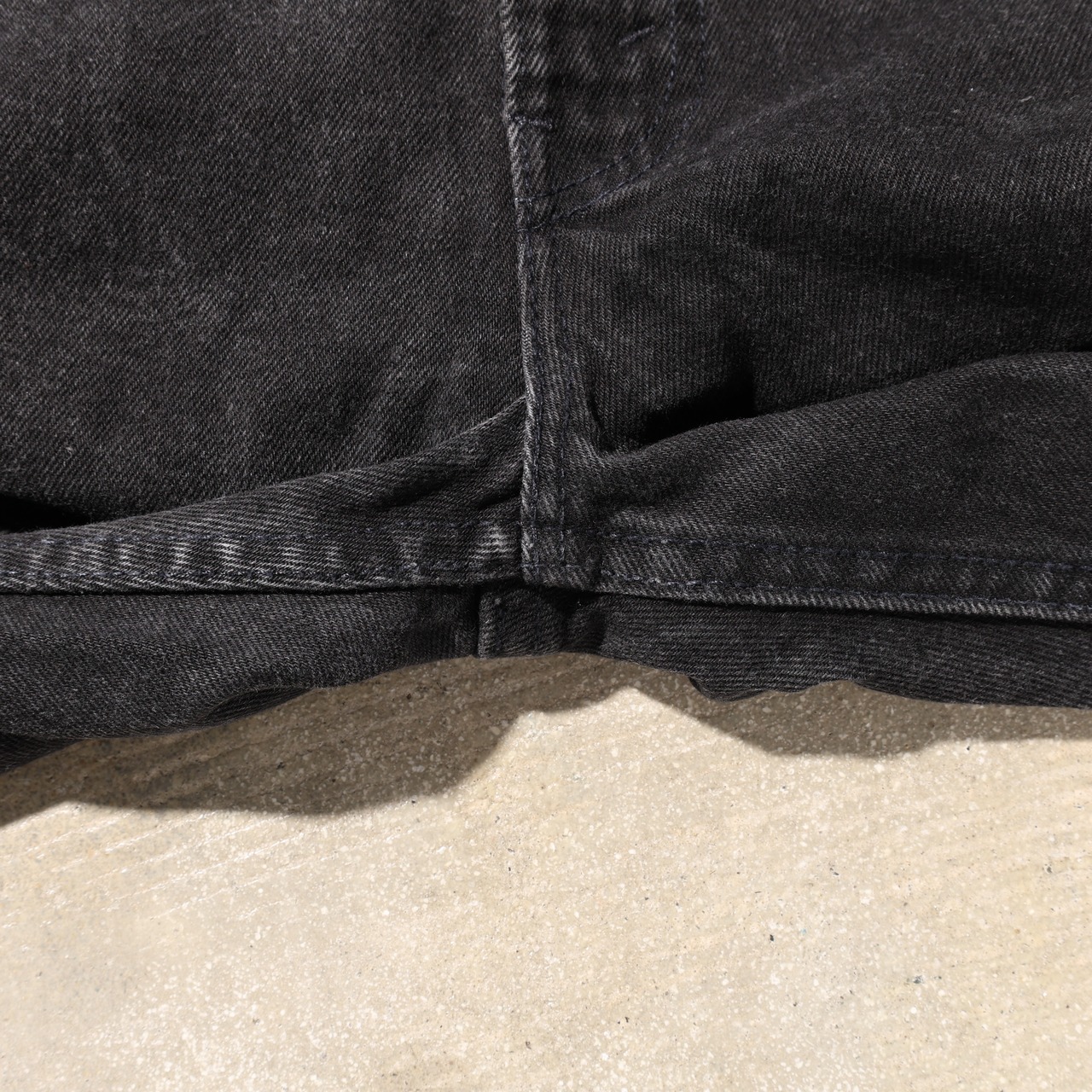 36×30 USA 95年 Levi’s 505 サルファー ブラック デニム パンツ