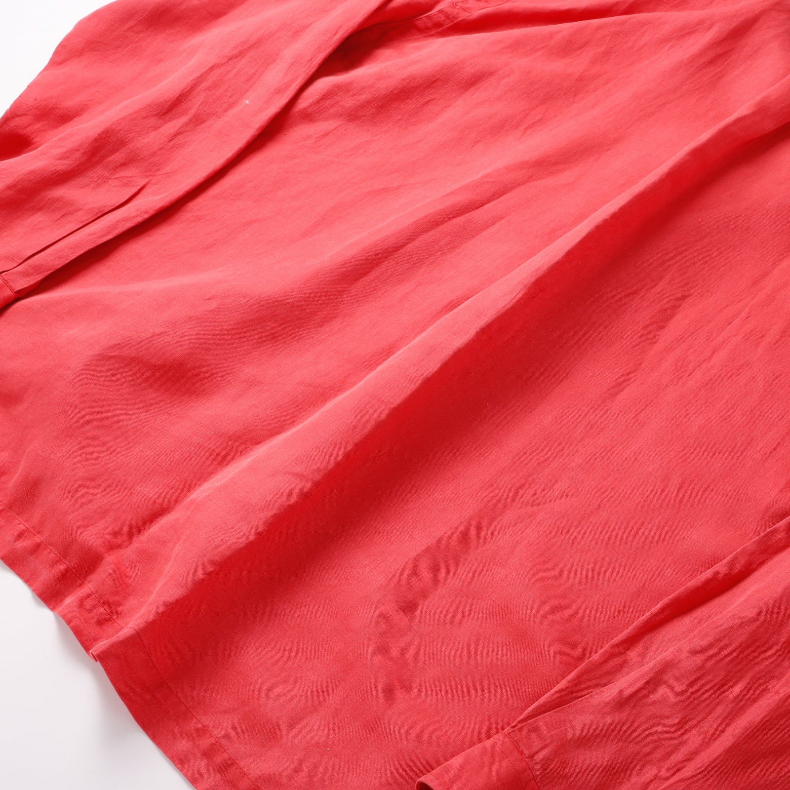 極美品】90s Ralph Lauren special linen silk open collar shirt