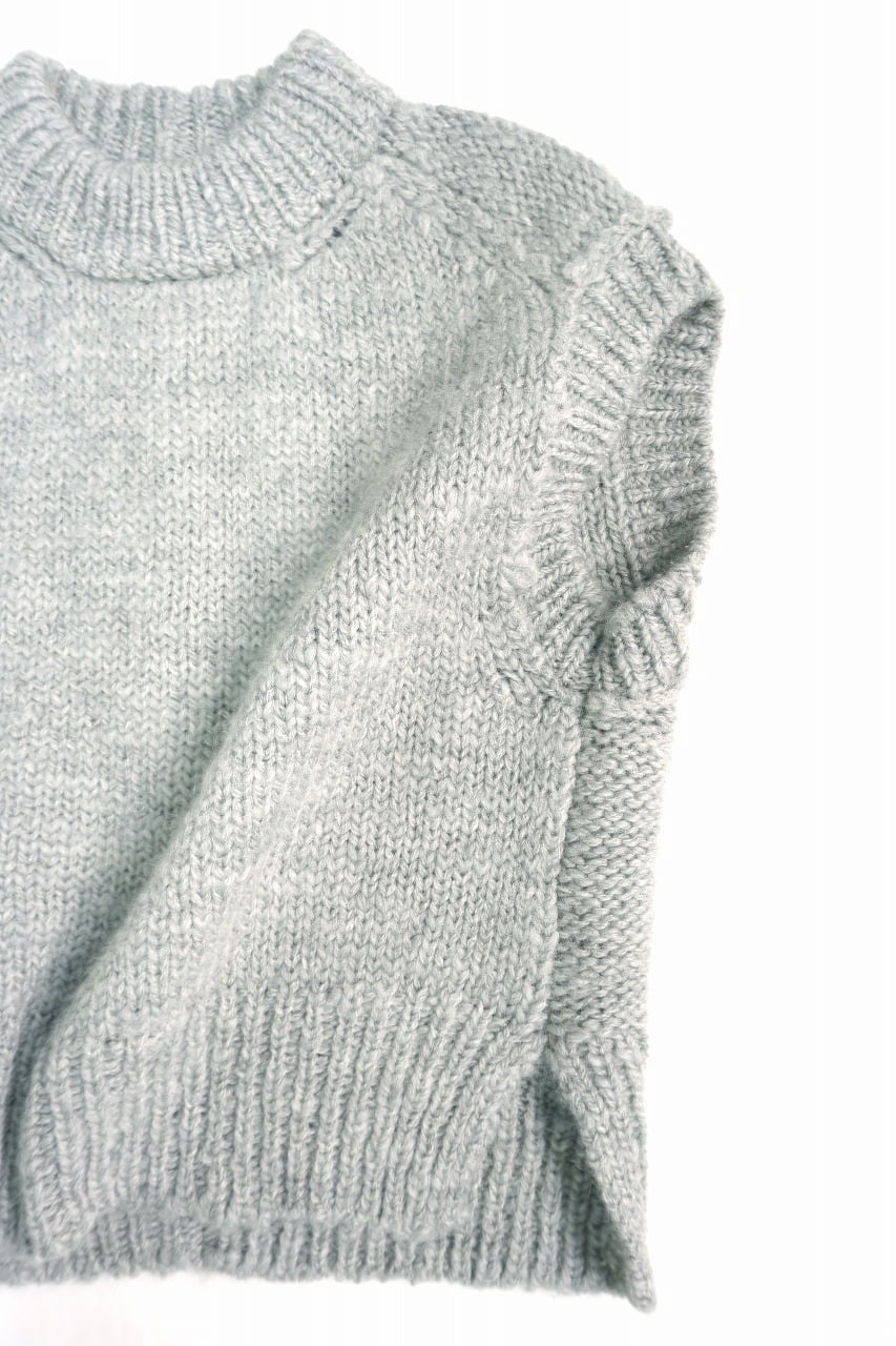 Hand Framed Chunky Mock Vest