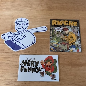 RWCHE　Sticker Packs　Pack 3　ステッカー3枚セット