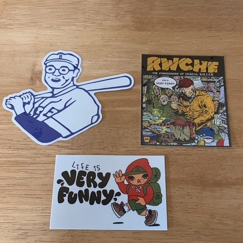 RWCHE　Sticker Packs　Pack 3　ステッカー3枚セット