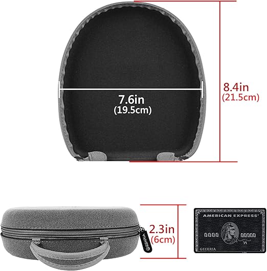 トラベルハードケース Shieldヘッドフォン対応 高耐衝撃 収納ポーチ