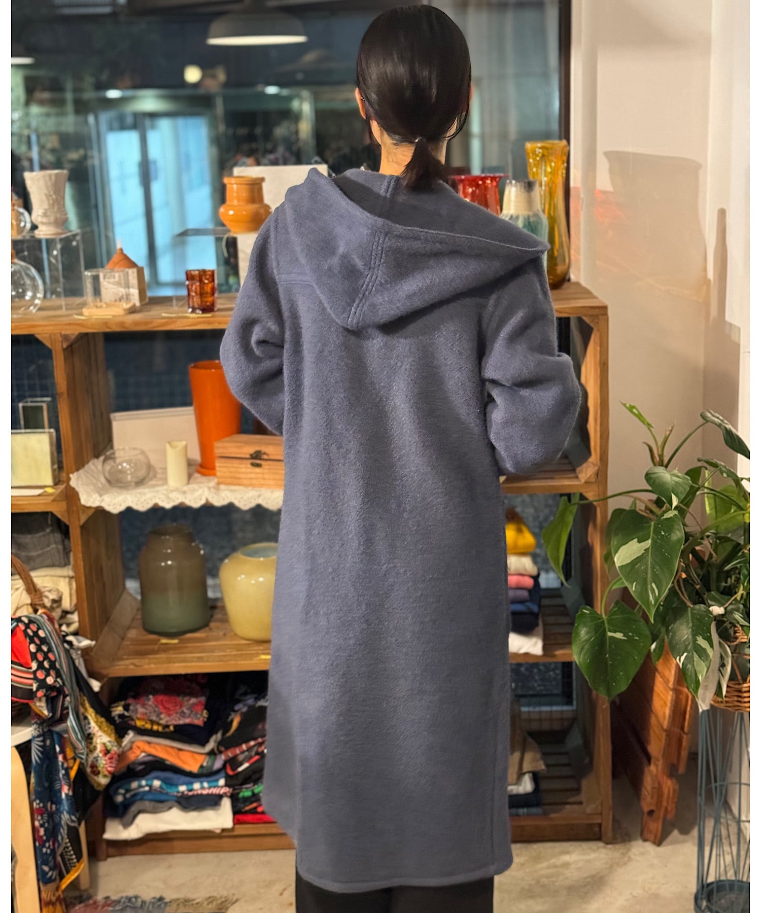 guy Laroche 80s フランス製vintageモヘアコート36 guy Laroche 80s フランス製vintageモヘアコート36