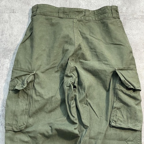 70s フランス軍 実物 F-2 m64 カーゴパンツ 76 M 詳細写真11