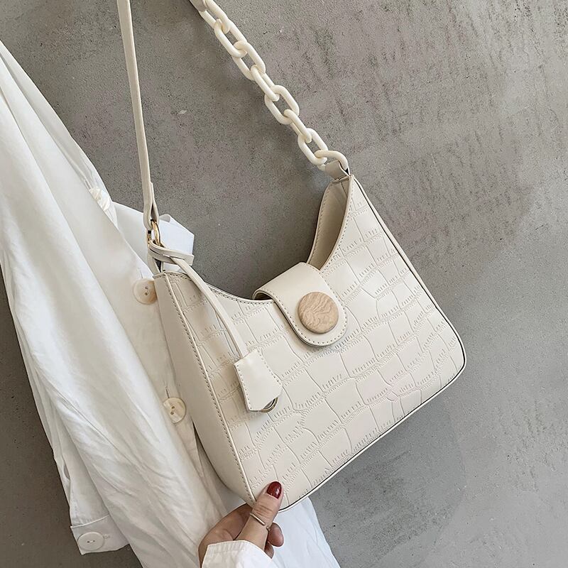 今年人気のスモールバッグ、レディースバッグ、2020年の新しいトレンディなニッチなデザイン、シンプルで用途の広いネットレッドのワンショルダー脇の下バッグ Tiancai_Wing_Bag3710209923