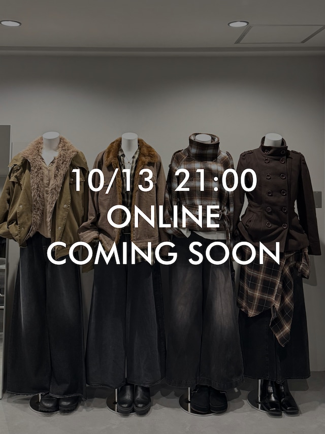 【10/13(火) 21:00〜】新入荷商品 一斉公開・販売開始